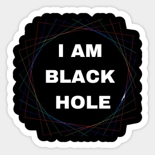 Black hole Sticker